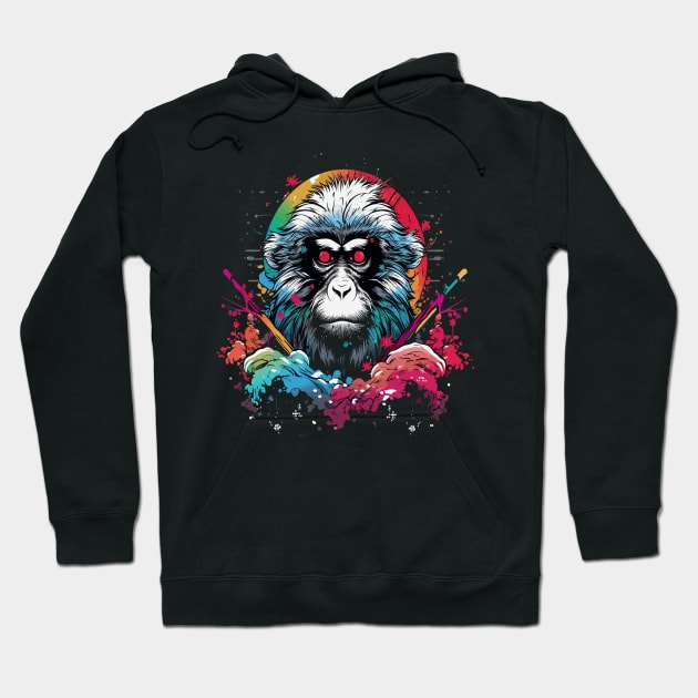 Snow Monkey Hoodie by JH Mart